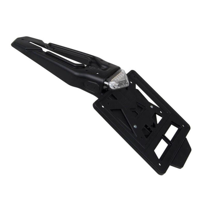 Support de plaque d'immatriculation 60° Racetech avec lumière LED