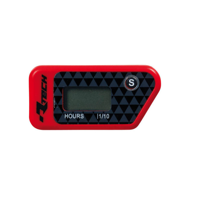 Compteur d'heure sans fil Racetech HOURMT002RS | Oxmoto