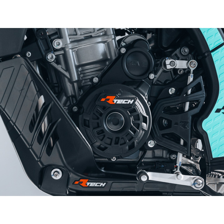 Protections latérales moteur Racetech | Oxmoto