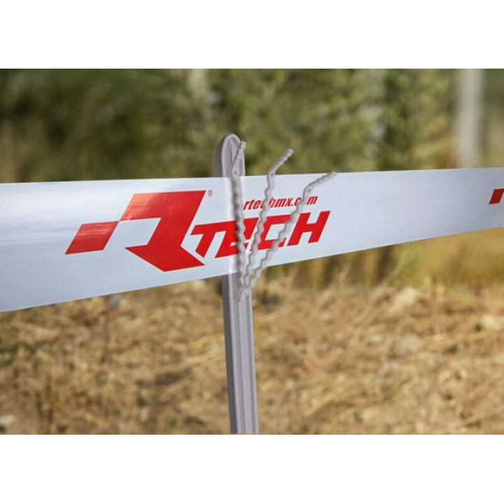 Piquet de piste plastique Racetech blanc | Oxmoto