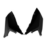 Plaques latérales Racetech - noir | Oxmoto
