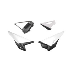 Kit plaques latérales Racetech Revolution - blanc | Oxmoto
