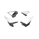Kit plaques latérales Racetech Revolution - blanc | Oxmoto