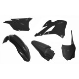 Kit plastiques Racetech - noir Kawasaki KX85/112 | Oxmoto