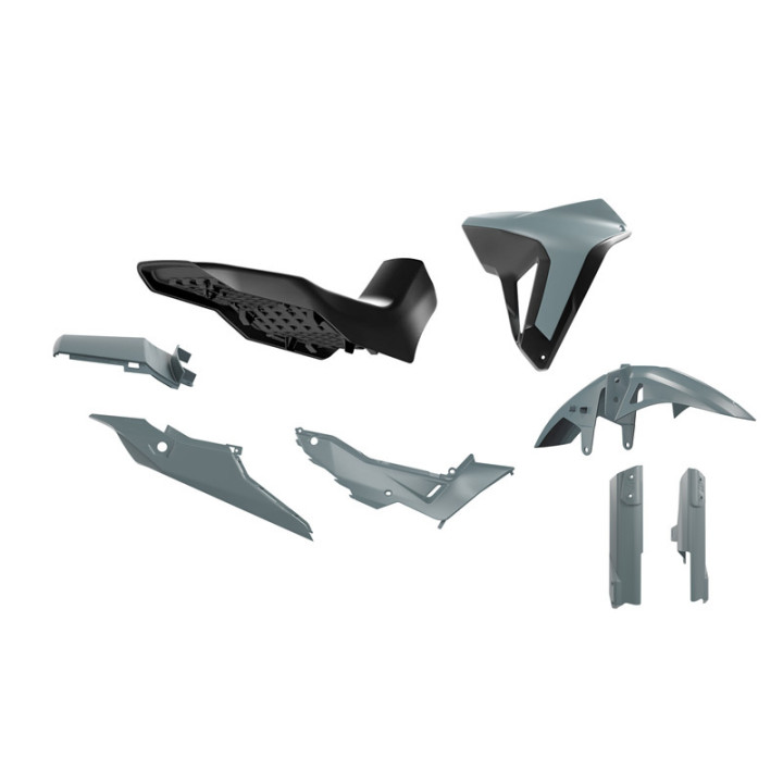 Kit plastiques Racetech Revolution R-KITALP-GR0-024 | Oxmoto