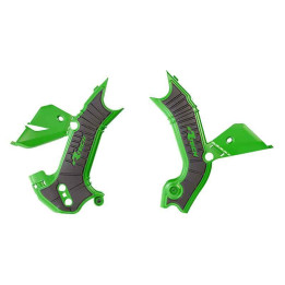 Protections de cadre Racetech - vert/noir | Oxmoto