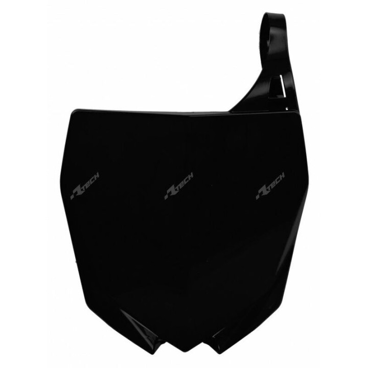 Plaque numéro frontale Racetech noir Yamaha | Oxmoto