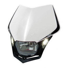 Plaque phare + phare Racetech V-Face LED R-MASKBNNR009