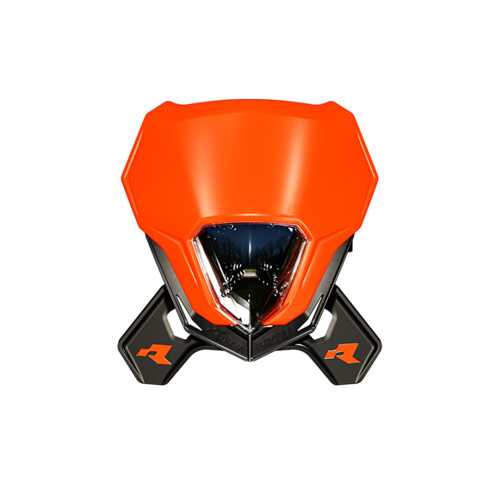 Plaque phare Racetech V-FACE 2.0 LED R-MASKARNR025 | Oxmoto