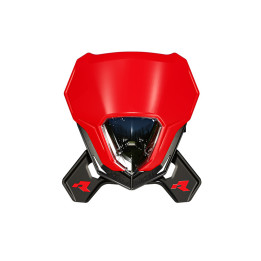 Plaque phare Racetech V-FACE 2.0 LED R-MASKRSNR025 | Oxmoto