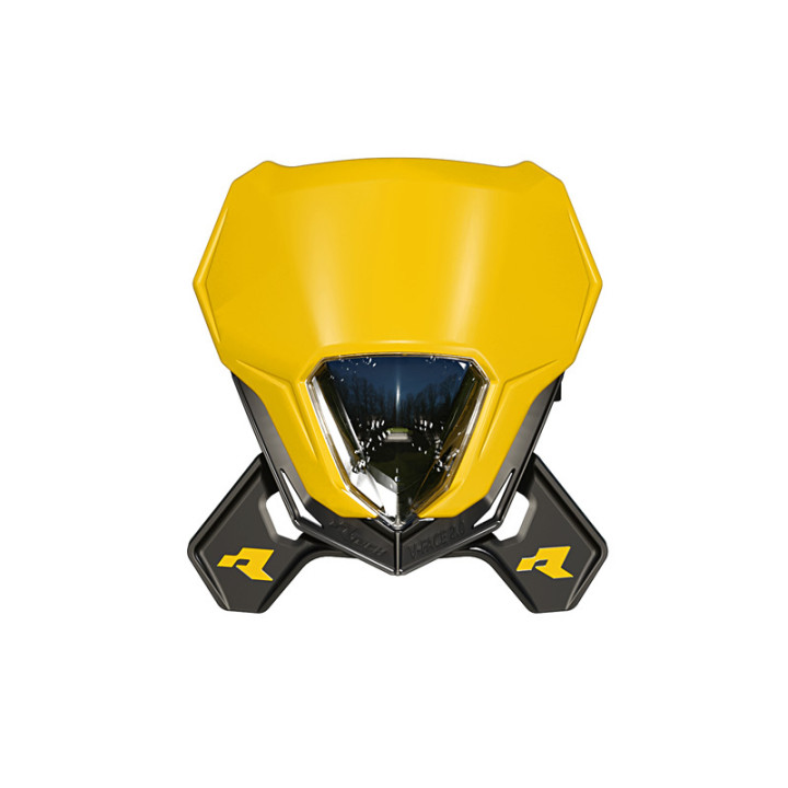 Plaque phare Racetech V-FACE 2.0 LED R-MASKGINR025 | Oxmoto