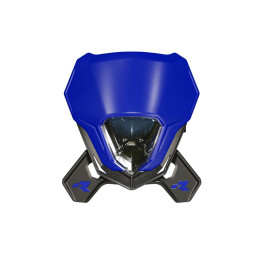 Plaque phare Racetech V-FACE 2.0 LED R-MASKBLNR025 | Oxmoto