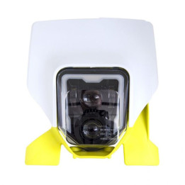 Plaque-phare Racetech - LED R-MASKHSQBN02 | Oxmoto
