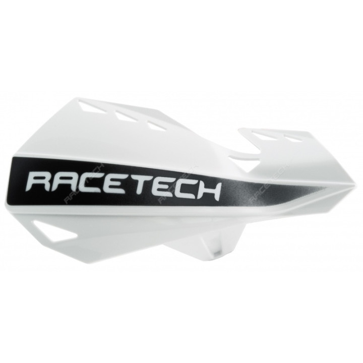 Protège-mains Racetech Dual blanc | Oxmoto