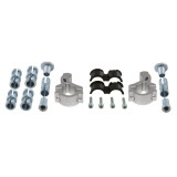 Kit fixation Racetech pour protège-mains Vertigo Ø22/28,6mm - fixe