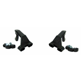Kit de montage Racetech protège-main HP1/HP2 noir R-KITSUPHP2NR