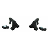 Kit de montage Racetech protège-main HP1/HP2 noir R-KITSUPHP2NR