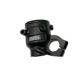 Support d'axe de fourche droit Showa WORKS CNC - noir F449KAW01