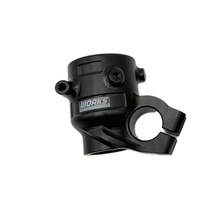 Support d'axe de fourche droit Showa WORKS CNC - noir F449KAW01