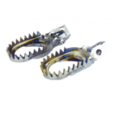 Repose-pieds Scar anti-boue titane S6516AM | Oxmoto