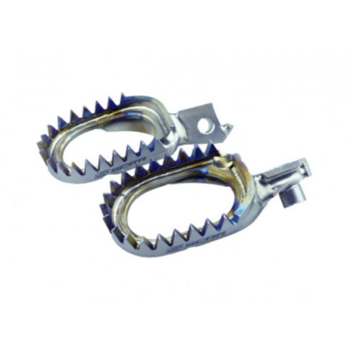 Repose-pieds Scar anti-boue titane S6516AM | Oxmoto