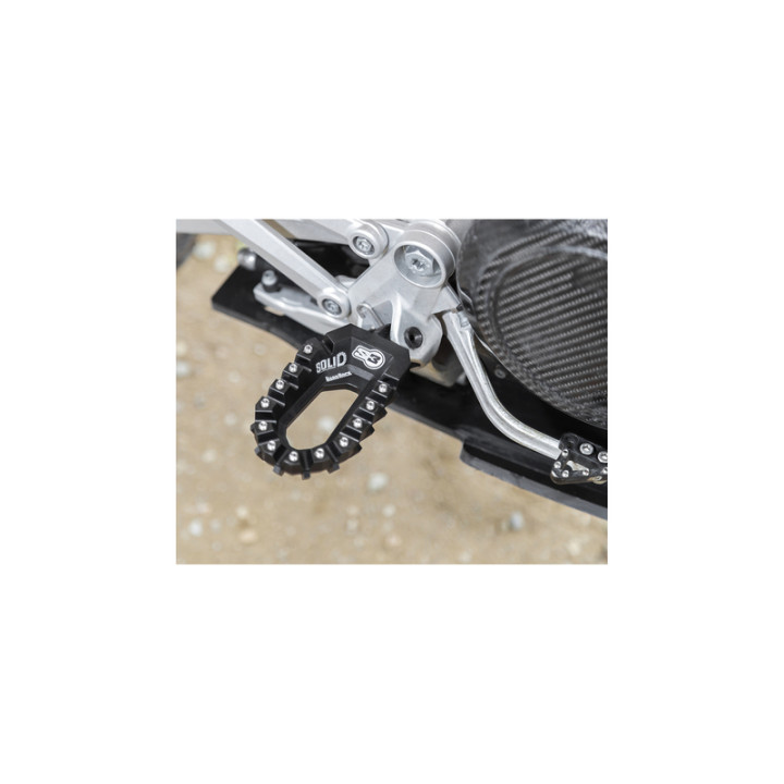 Repose-pieds S3 Solid Hard Rock ESO-700-B | Oxmoto