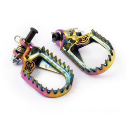 Repose-pieds titane S3 Rainbow TAS-39 | Oxmoto