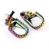 Repose-pieds titane S3 Rainbow TAS-39 | Oxmoto
