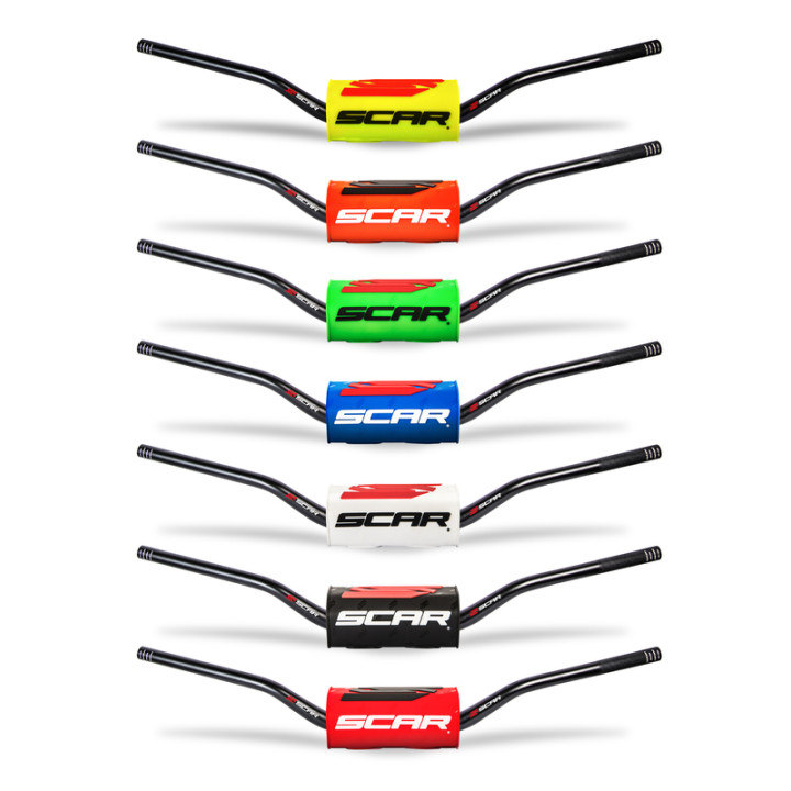 Guidon Scar O² S9115BL | Oxmoto