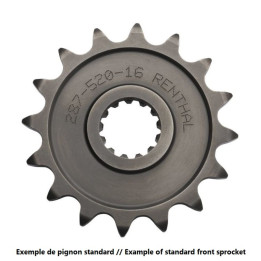 Pignon Renthal acier standard - 520 521--520-16P | Oxmoto