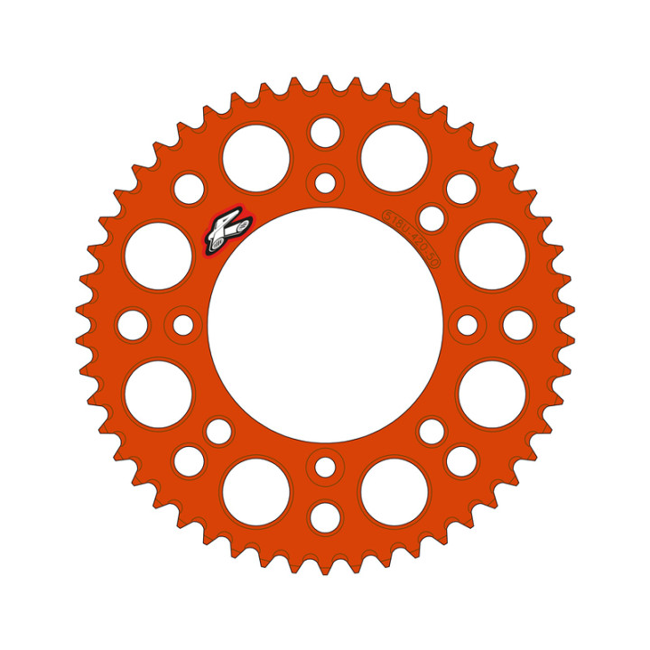 Couronne Renthal alu anti-boue - 420 518U-420-48GPOR