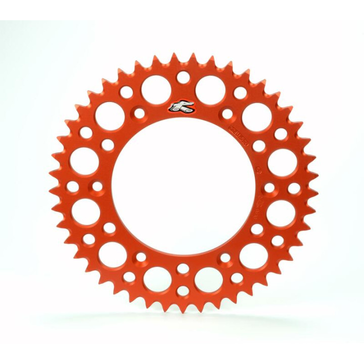 Couronne Renthal alu anti-boue - 520 224U-520-51GPOR