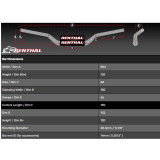 Guidon Renthal Fatbar Adventure High 609 | Oxmoto