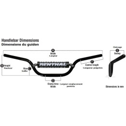 Guidon Renthal Fatbar 827 | Oxmoto