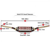 Guidon Renthal Twinwall type 991 | Oxmoto