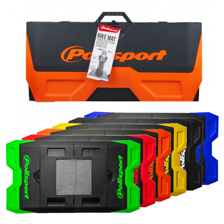 Tapis récupérateur Polisport - couleurs au choix jaune