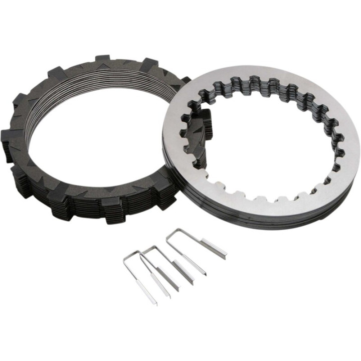 Kit disques garnis + lisses d'embrayage Rekluse CoreManual TorqDrive 750-01102