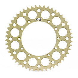 Couronne Renthal aluminium Ultra-Light anti-boue anodisé dur 112U - 520 112U-520-51GEHA