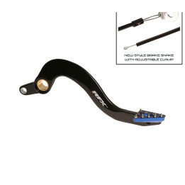 Pédale de frein RFX Pro Series - embout fixe - noir/bleu FXRB4010199BU
