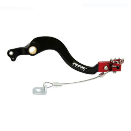 Pédale de frein RFX Pro Series - embout fixe - noir/rouge FXRB1030199RD