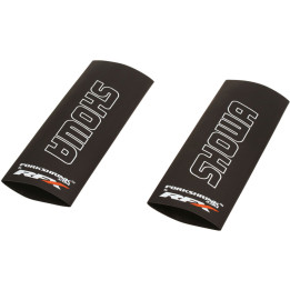 Protection de fourche supérieure RFX Race Series Forkshrink logo Showa - blanc FXFG1010055WH
