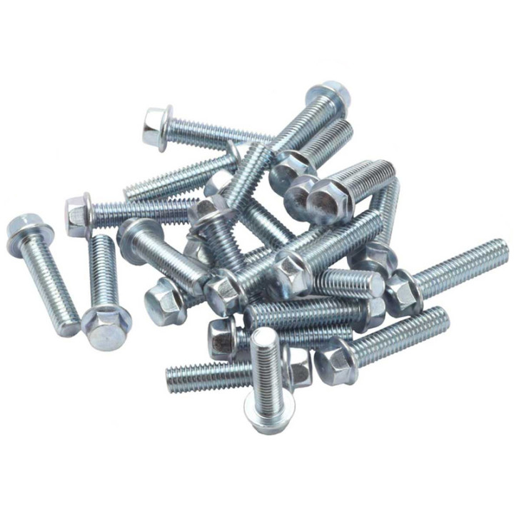 Vis à bride tête hexagonale RFX M6 x 12mm - pack de | Oxmoto