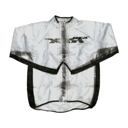 Veste de pluie RFX Sport Series - transparent/noir / 12-14 ans