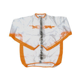 Veste de pluie RFX Sport Series - transparent/orange / 6-8 ans