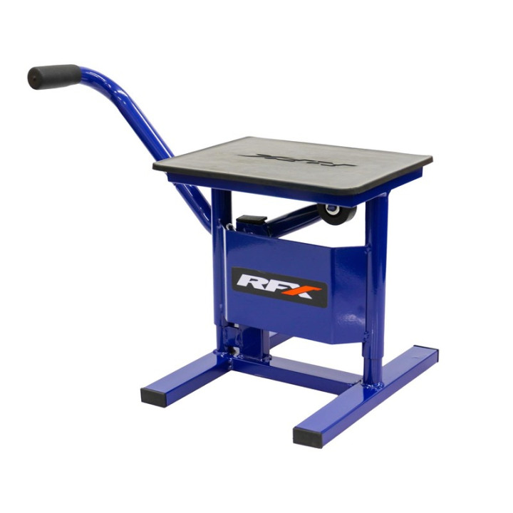 Lève-moto RFX Pro Series mono-pilier en H - bleu | Oxmoto