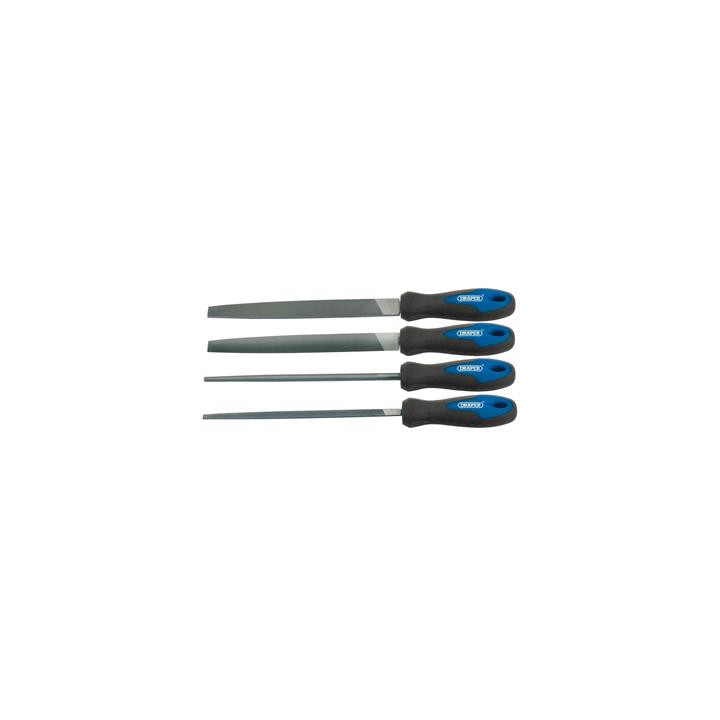 Jeu de 4 limes Draper 200mm | Oxmoto