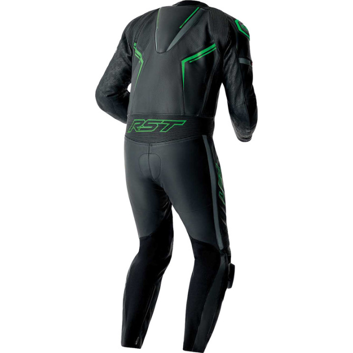 Combinaison RST S1 D3O - noir/vert | Oxmoto