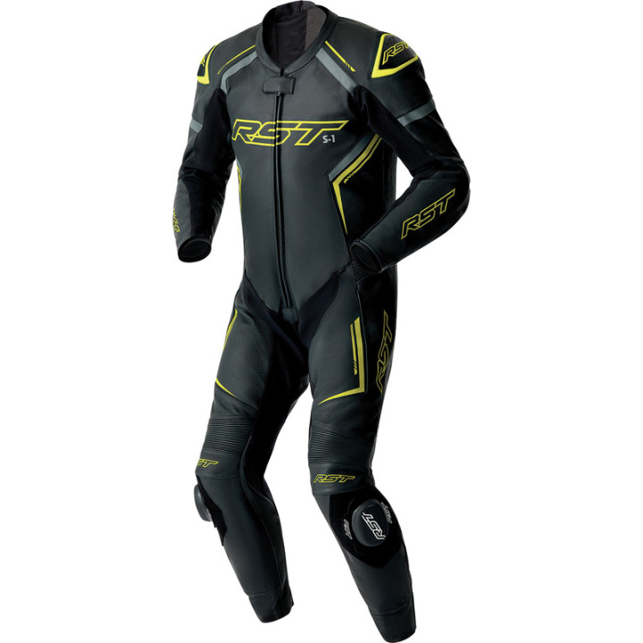 Combinaison RST S1 D3O - noir/jaune | Oxmoto