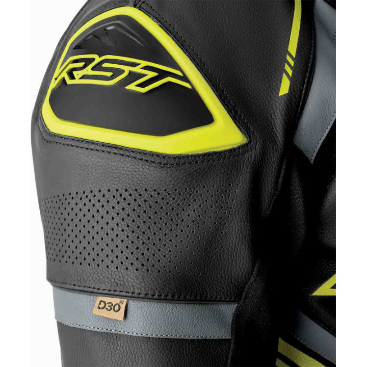 Combinaison RST S1 D3O - noir/jaune | Oxmoto