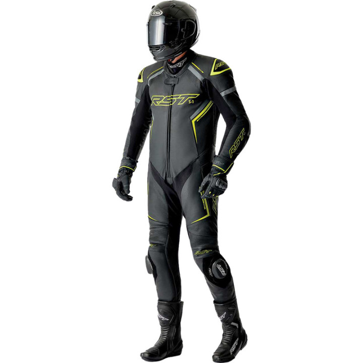 Combinaison RST S1 D3O - noir/jaune | Oxmoto
